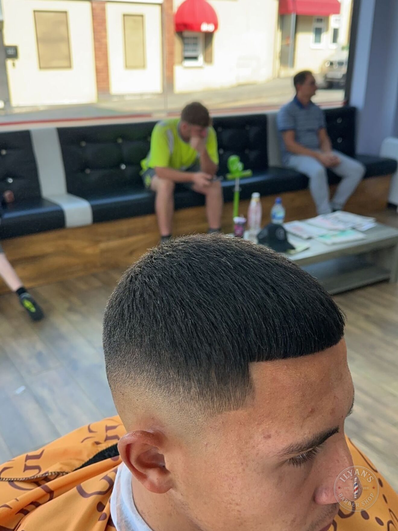 Buzz Cut with Taper Fade at Ilyan's Barber Shop